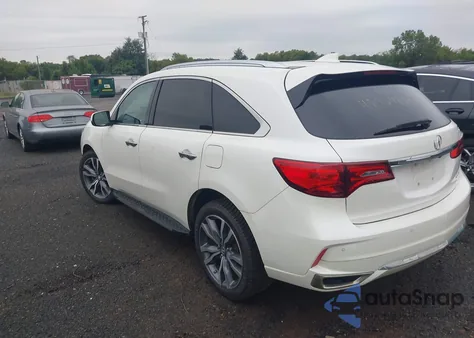 2019 Acura Mdx Advance Entertainment Pkgs из США, поврежденный, VIN 5J8YD4H94KL030672